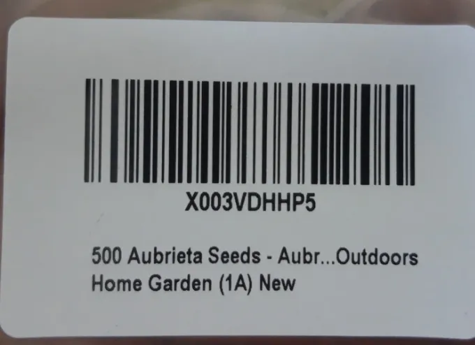 151 Blue Aubrieta Seeds