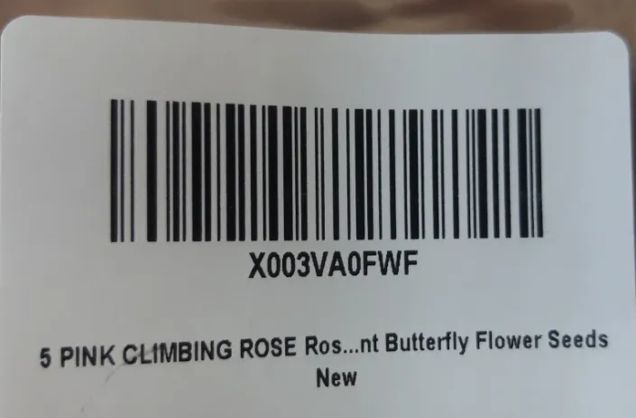 5 Pinks Climbing Rose Butterfly Fower Seeds