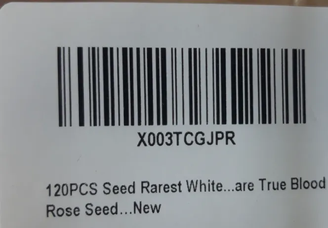 120 Rare White True Blood Rose Seed