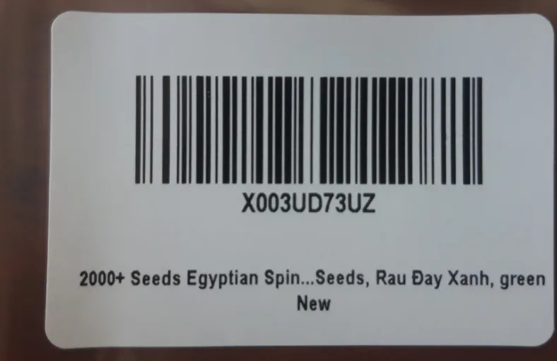 2000 Seeds Egyptian Spin Seeds