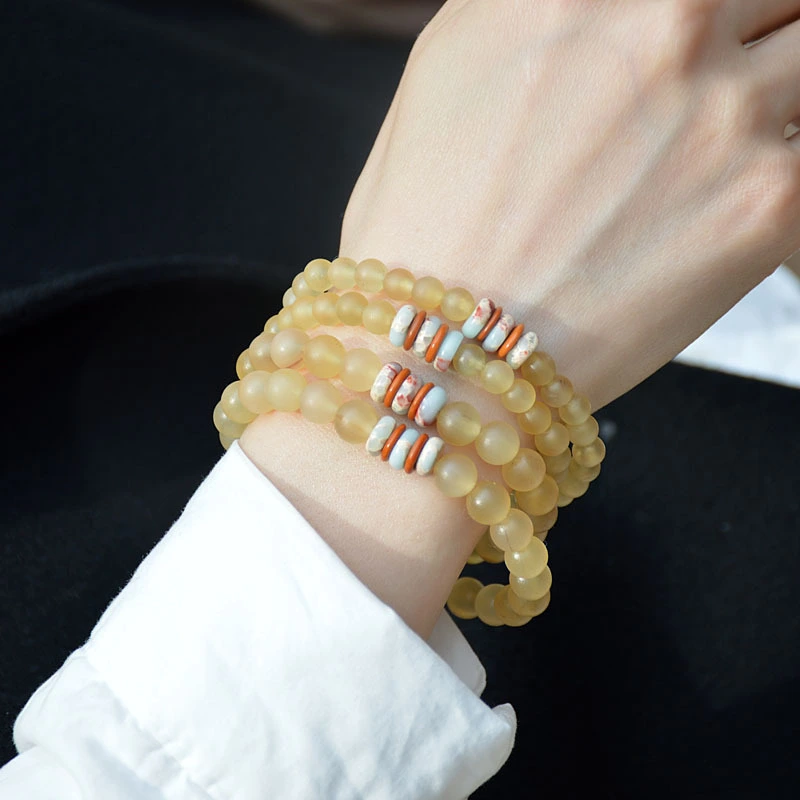 Ram Horn Beads Bracelet Female Accessories