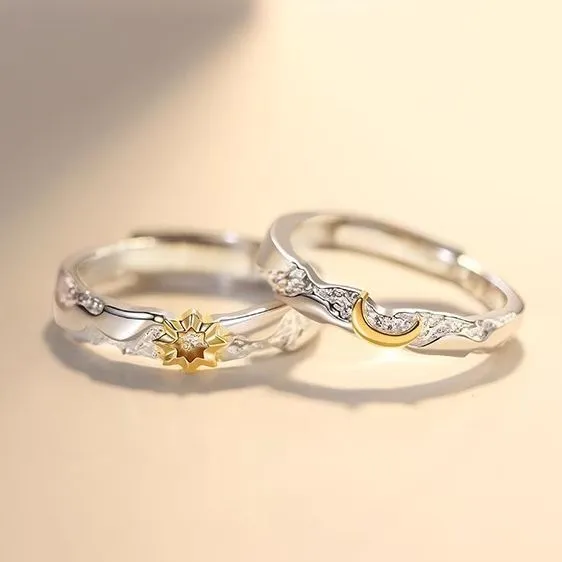 Sun And Moon Tonghui  Special-interest Design Ring