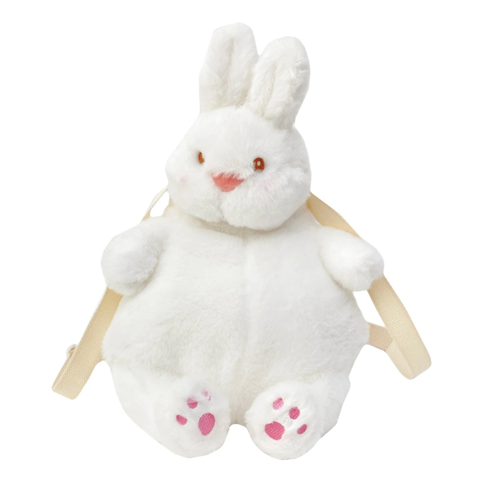 Kids Girls Stuffed Animal Backpack Cute Plush Bunny/Duck Bookbags 