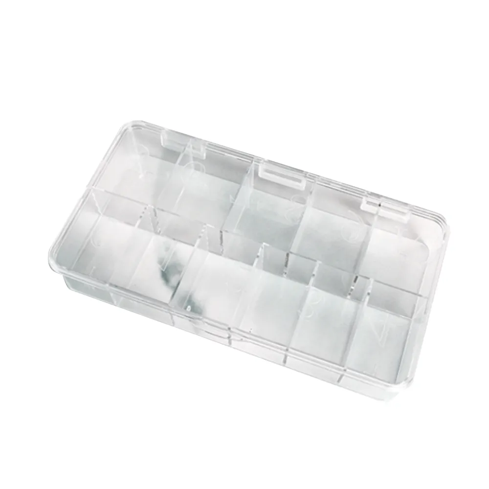 Press On Nails Storage Boxes Fake Nails Packing Boxes Clear Nail Cases