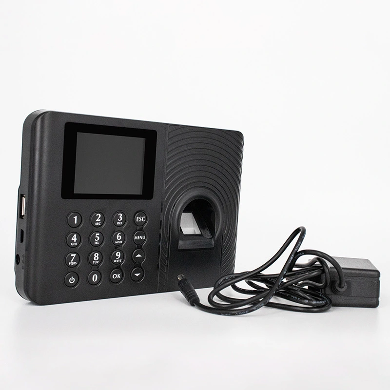 A3 English Fingerprint Time Recorder Attendance Machine Office Supplies