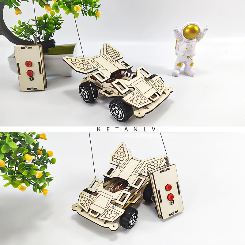 Technology Small Production Handicraft DIY Material Remote Control Racing Car