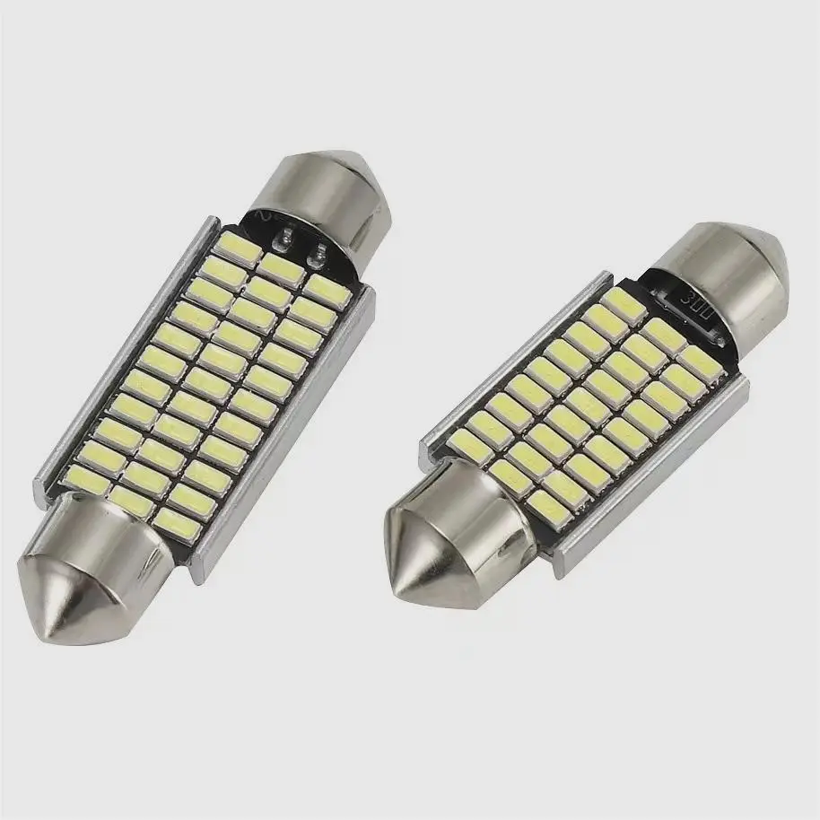 Car Roof Light Double Tip Decoding Reading Metal Light License Plate Light