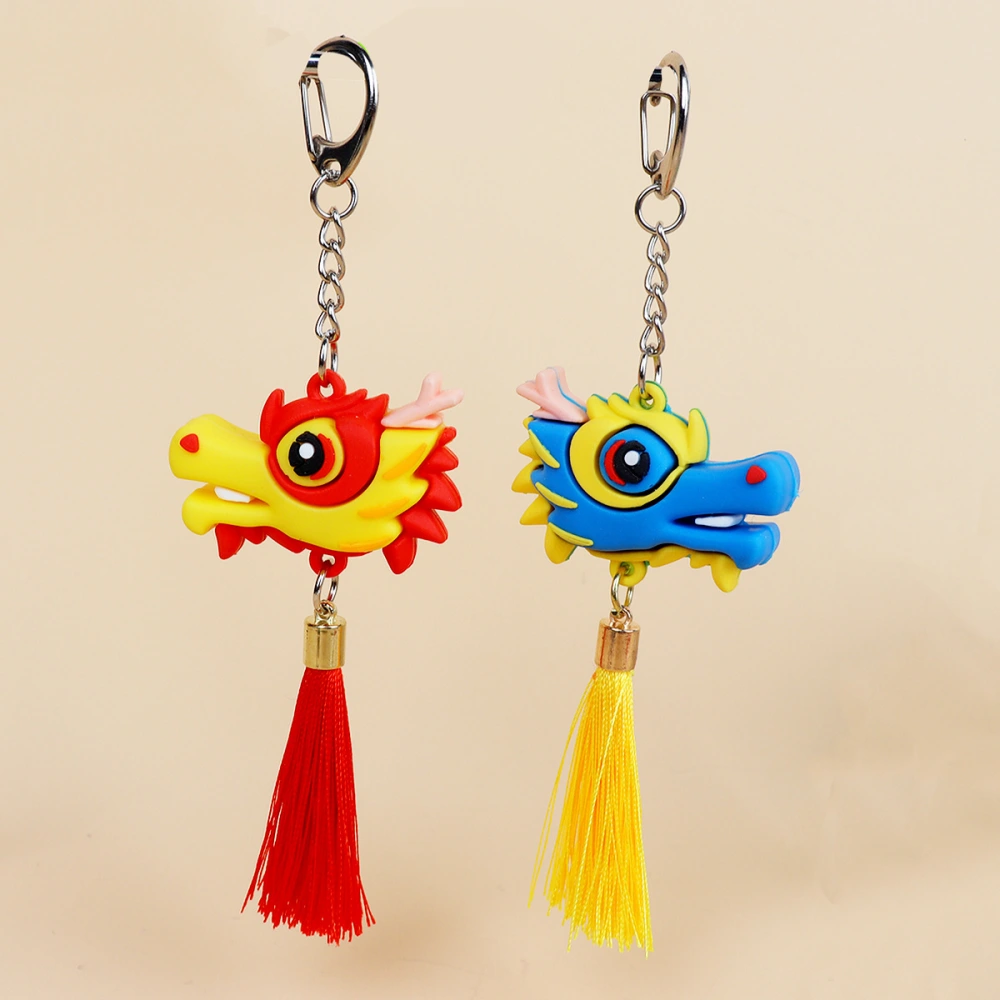 Creative Year Of The Dragon Backpack Keychain Charm