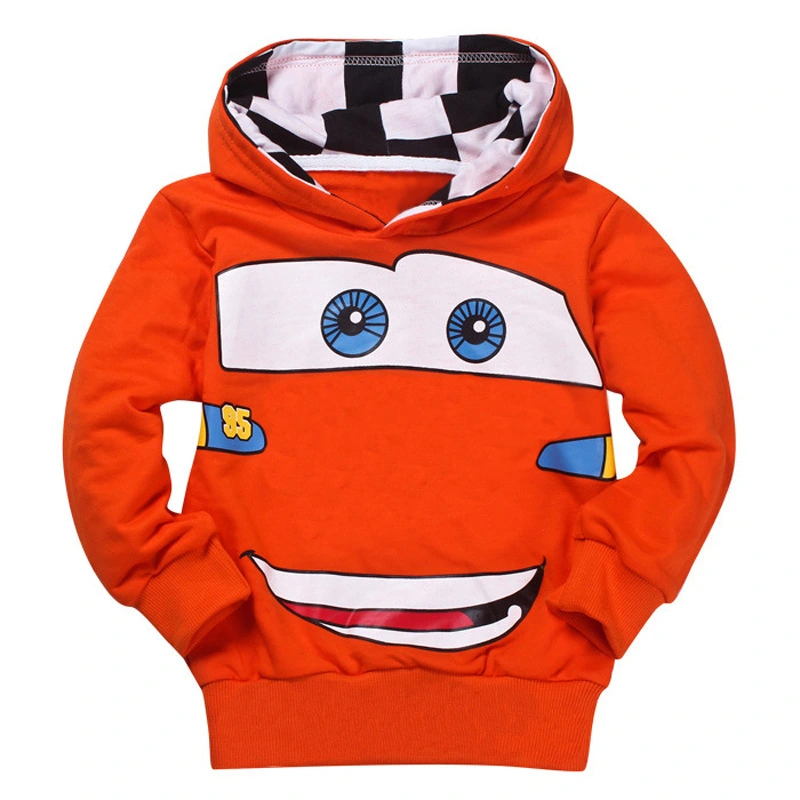 Children's Sweater Round Neck Long Sleeve Cartoon Hoodie