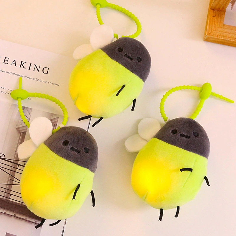 Cute Creative Glowing Firefly Plush Doll