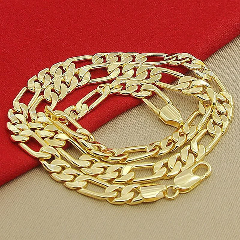 24K Gold Plated Necklace Korean Style