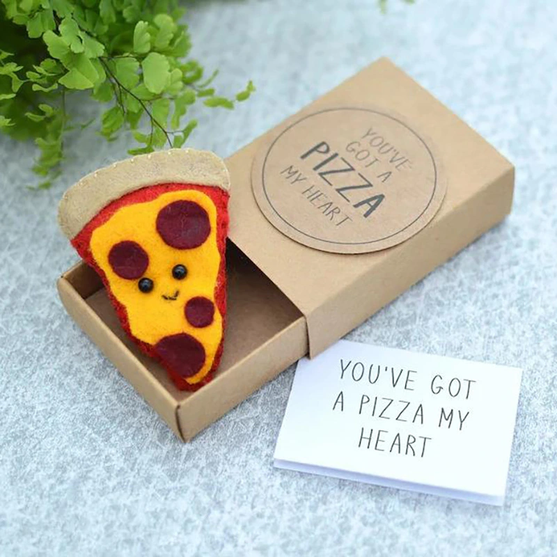 Creative Cute Pizza Friendship Gift Box