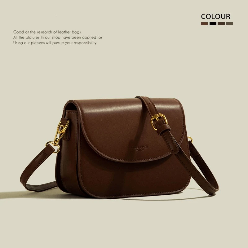 Saddle Bag Women's Simple Retro Textured