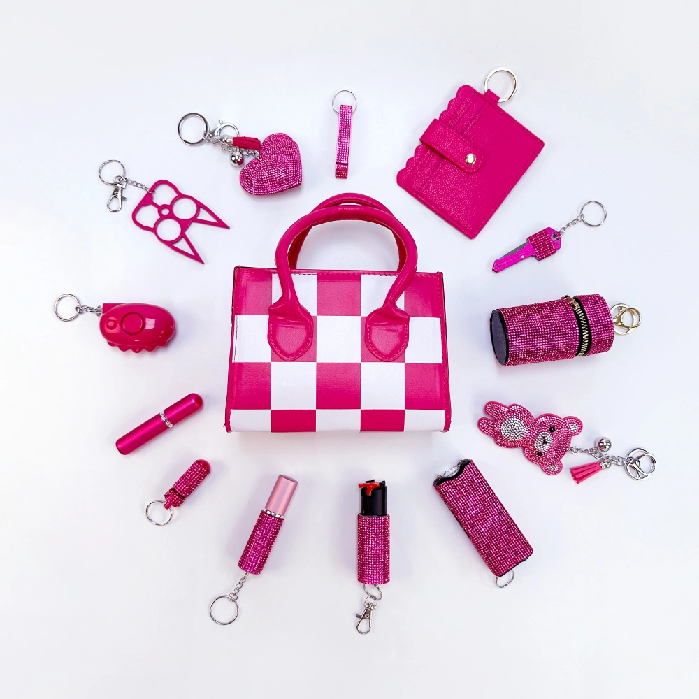 Fix Keychain Set - Barbie Pink