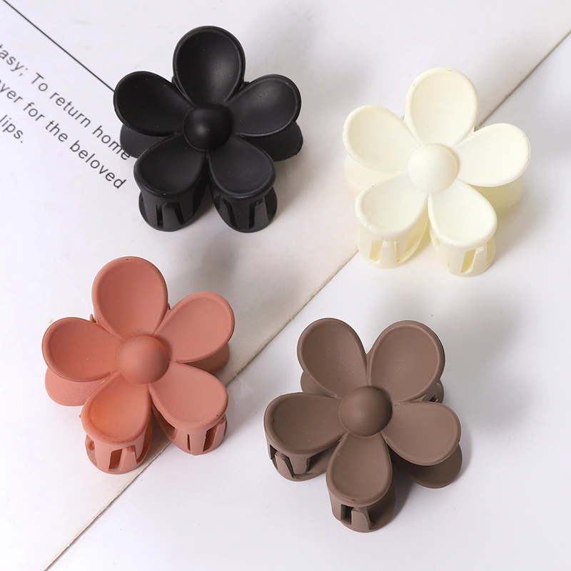 Women's All-match Frosted Flower Hair Clip