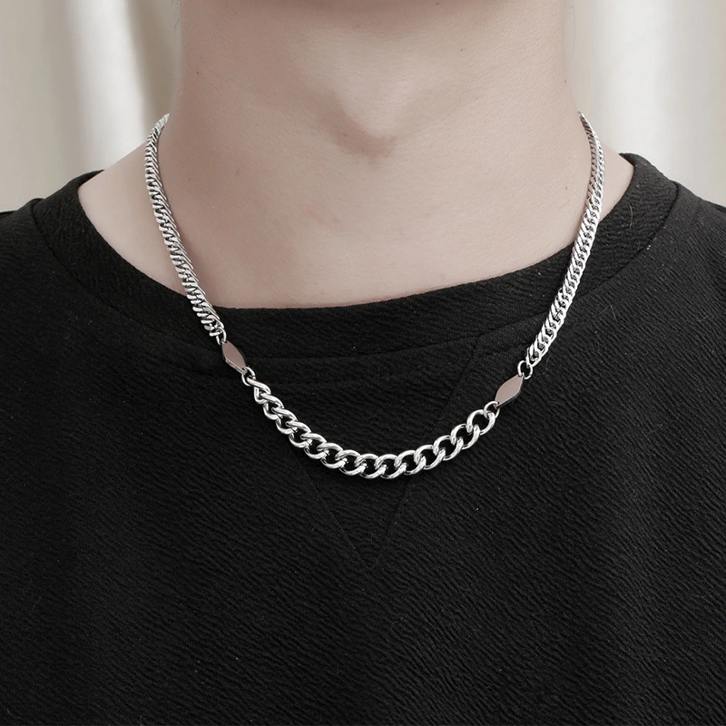 Necklace Men's And Women's Niche Clavicle Chain Basic Style Simple