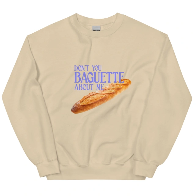 European American Fashion Floral Print Crew Neck Long Stick Bread Sweatshirt