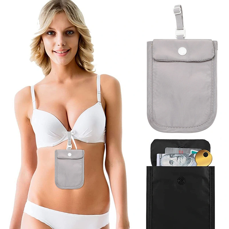 Nylon Underwear Small Change Card Pannier Bag Ultra-thin Personal Hidden Travel Ladies Underwear Package