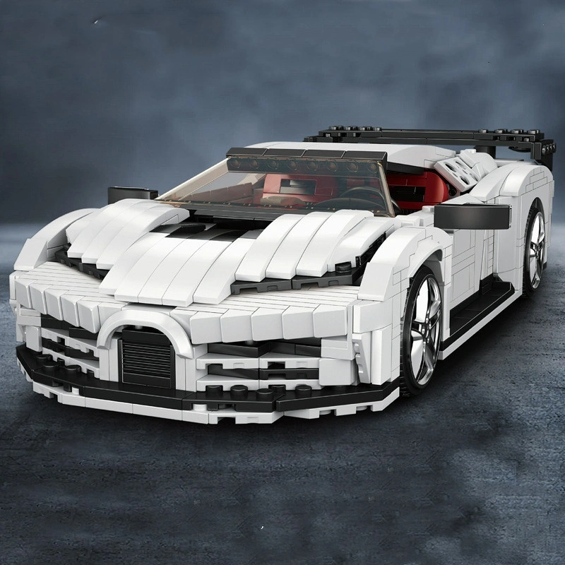 Commemorative Sports Car Variety Creative Series Technology Machinery Assembled Building Block Toys Model