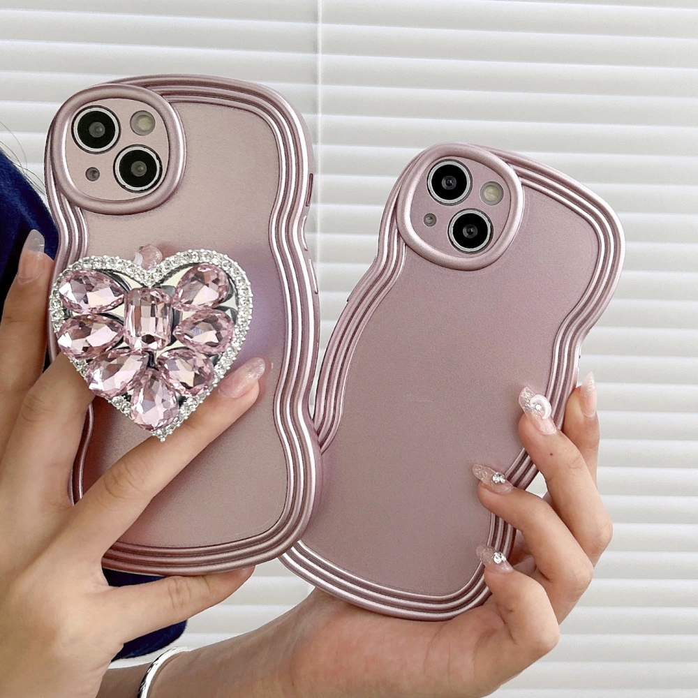 Love Gem Bracket Phone Case Advanced Sense