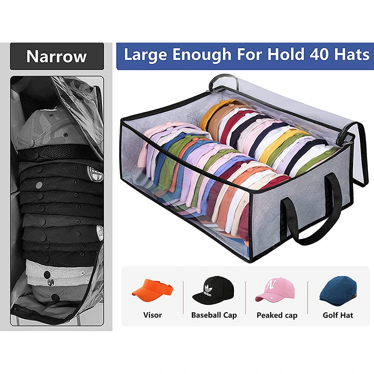 Large Capacity Double Row Plush Storage Bag