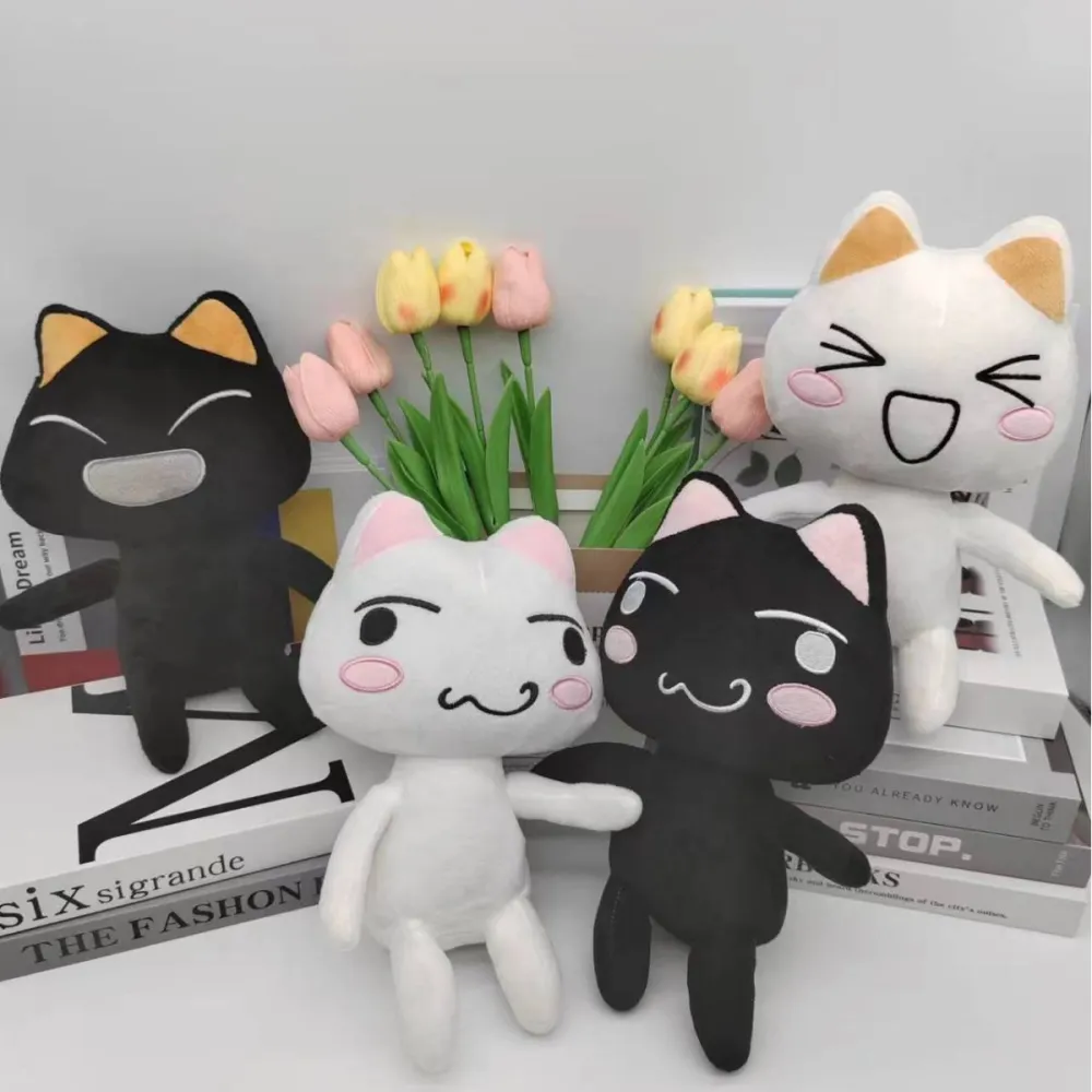 Cute Expression Cat's Plush Toy Doll