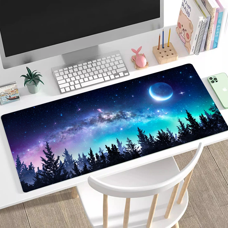 Lock Edge Non-slip Large Mouse Pad Computer Desk Pad