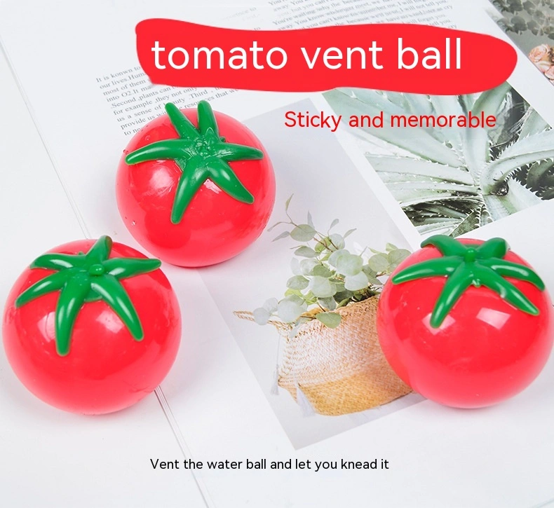 Vent Water Ball Simulation Tomato Vent Ball Can't Break Fruit Toy