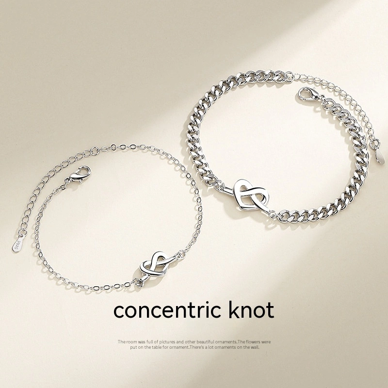 Men's And Women's Fashion Simple Truelove Knot Bracelet