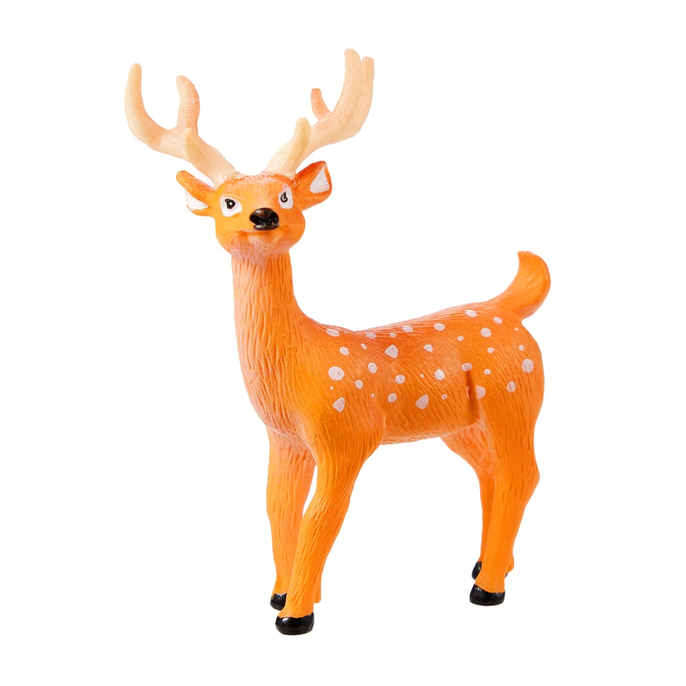 Christmas Deer Ornaments Simulation New Year Party Table Decorations