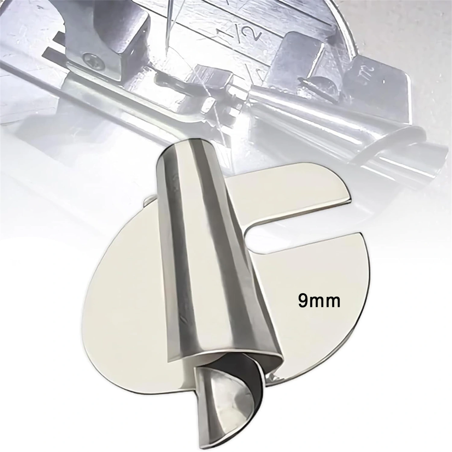 Sewing Rolled Hemmer Foot Stainless Steel Rolled Hem Presser Foot 