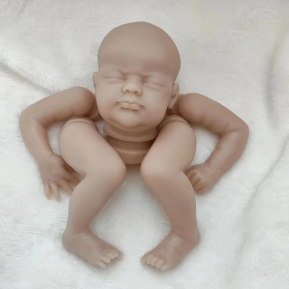 8-inch Reborn Doll Mold Reborn Doll Kit DIY Accessories Plastic Parts Naked Baby Can Be Colored