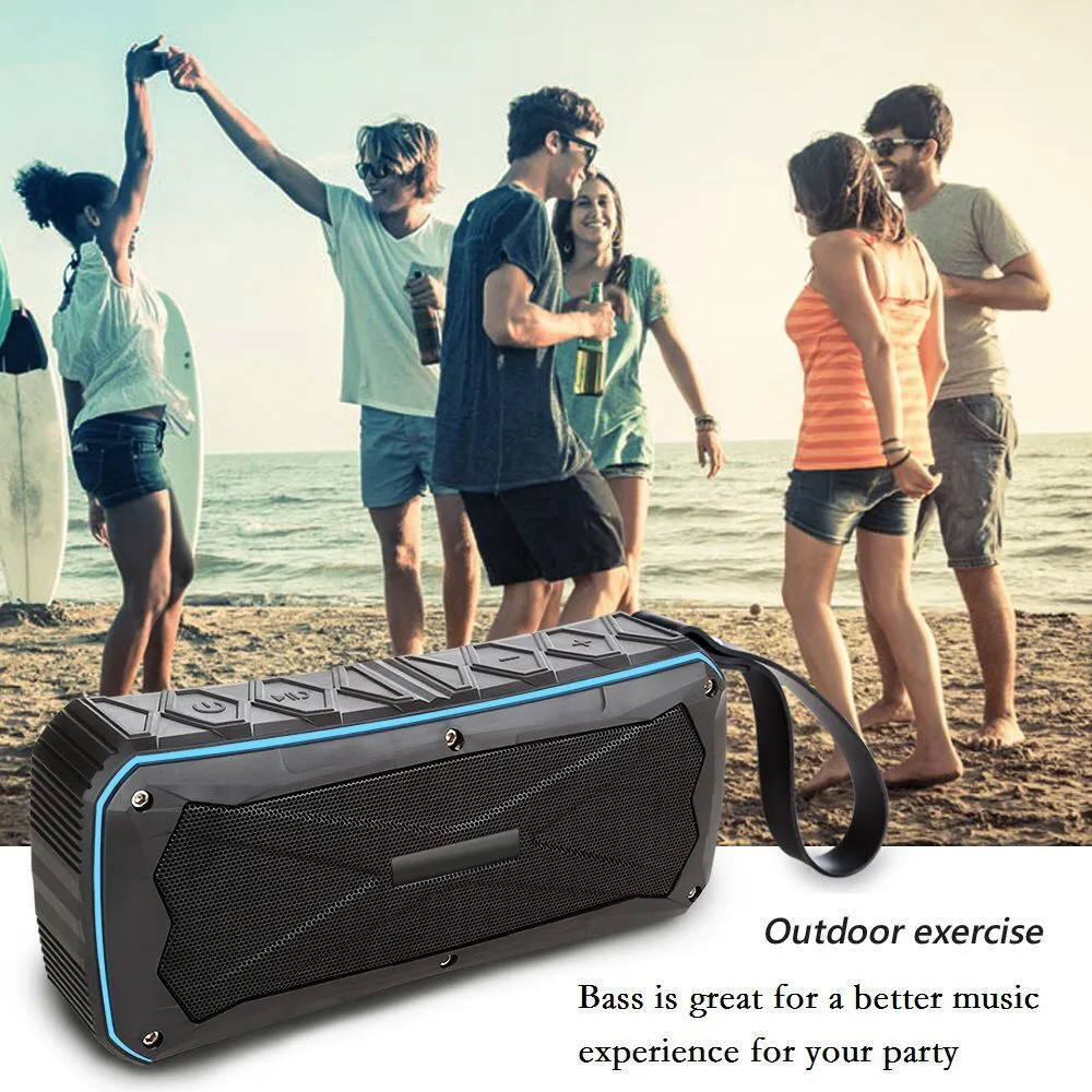 Waterproof Bluetooth Speaker Card Hands Free Dustproof