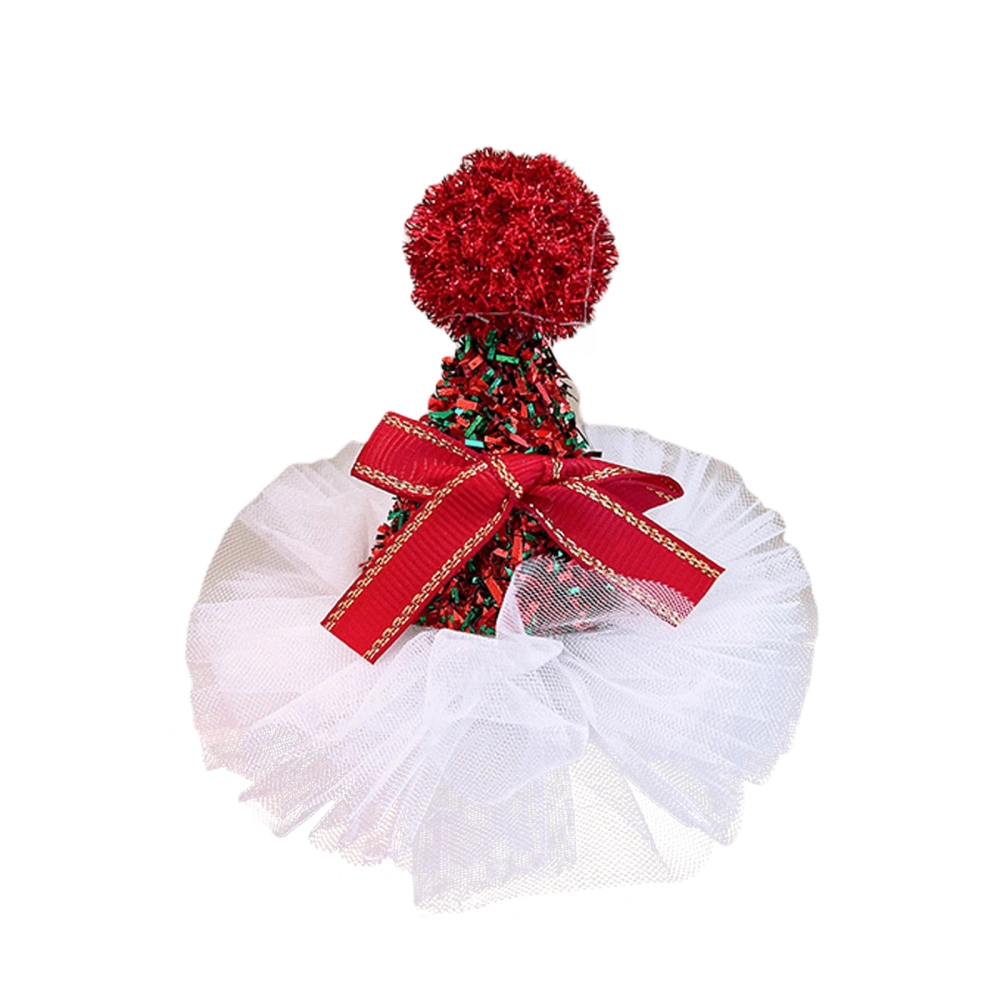 Girl Christmas Hair Clip, Christmas Hat Shape Hair Accessories