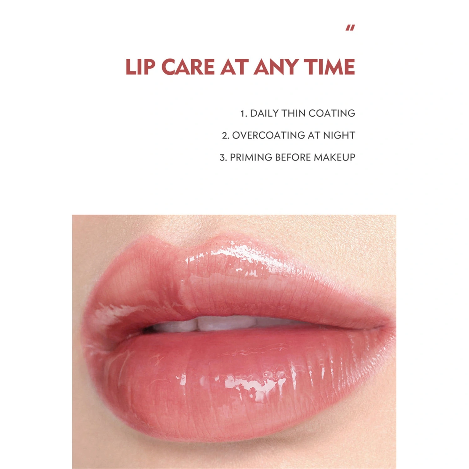 Lip Mask, Natural Lip Moisturizer Hydrating Lip Balm for Day Night