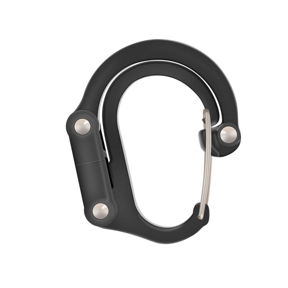 Aluminum Alloy Carabiner 360 Degree Multifunctional D Shape Carabiner 