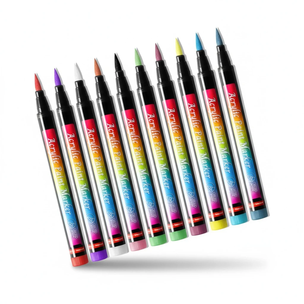 12 Color Nail Art Pens Set, 3D Nail Polish Pens Nail Polish Design Kit