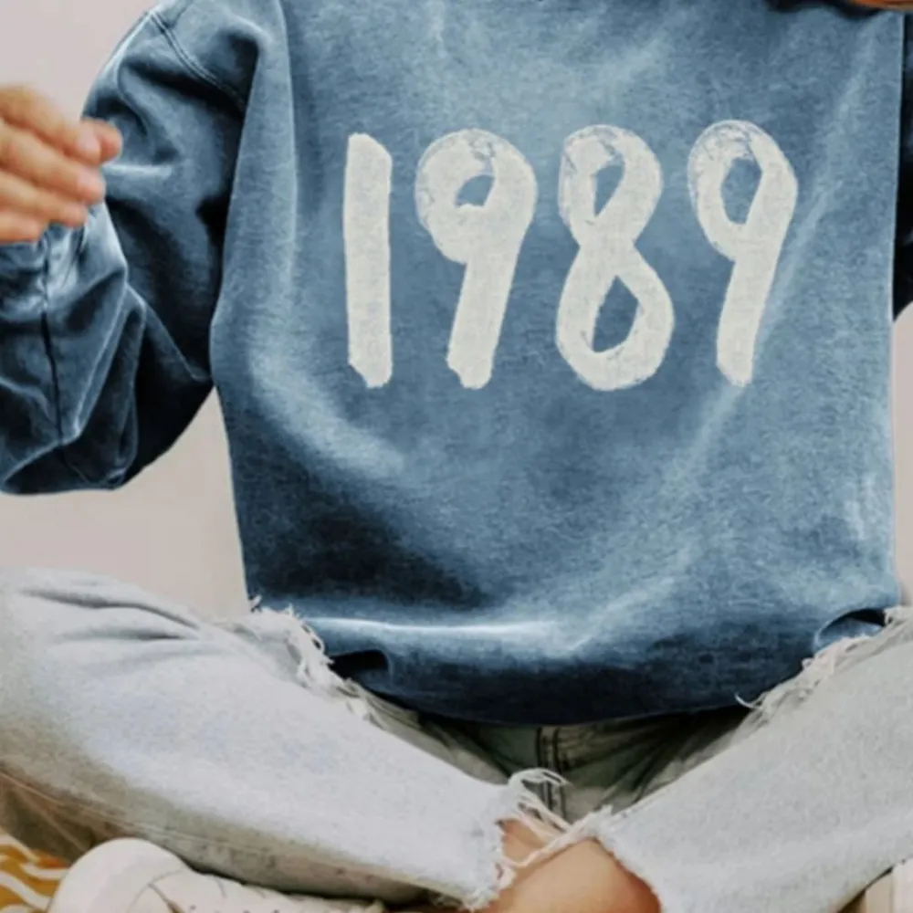 Long Sleeve Crew Neck Sweater Top Women's Spandex Sweater