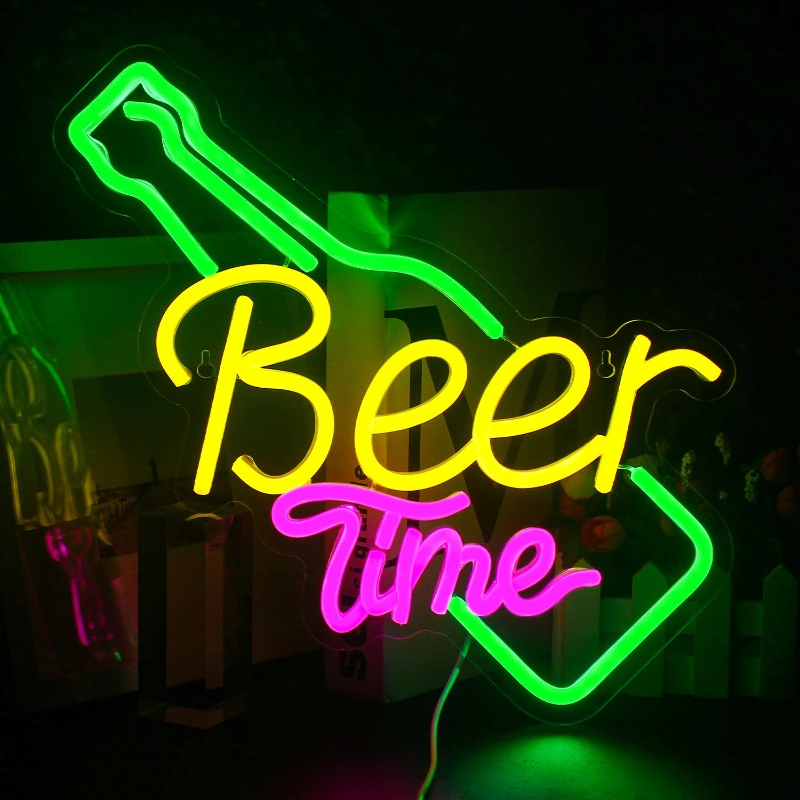 LLED Neon Light Bar Wall Decorative Atmosphere