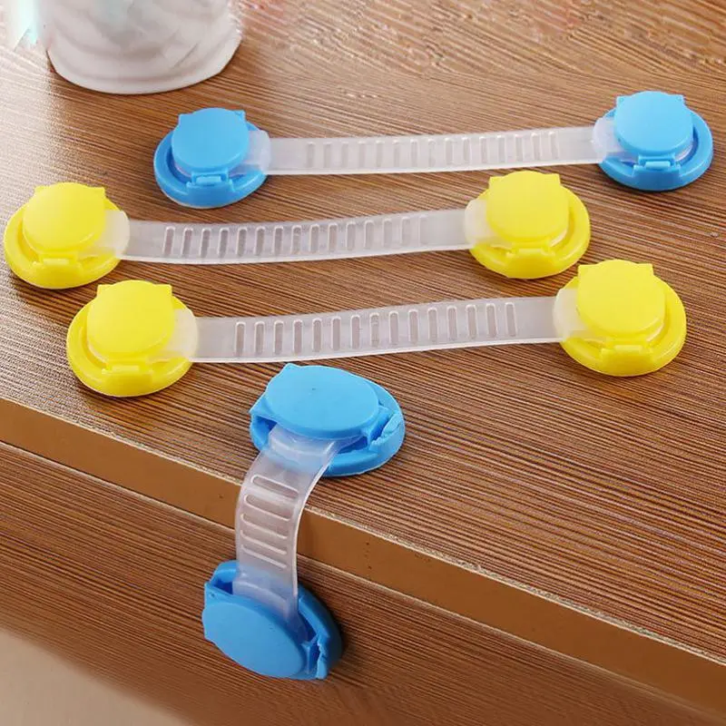 Multifunctional baby anti-pinch child safety drawer lock