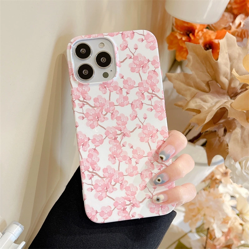 Flower Phone Case Suitable For IPhone13 1211promax Soft Cover Xr All-inclusive Drop-resistant