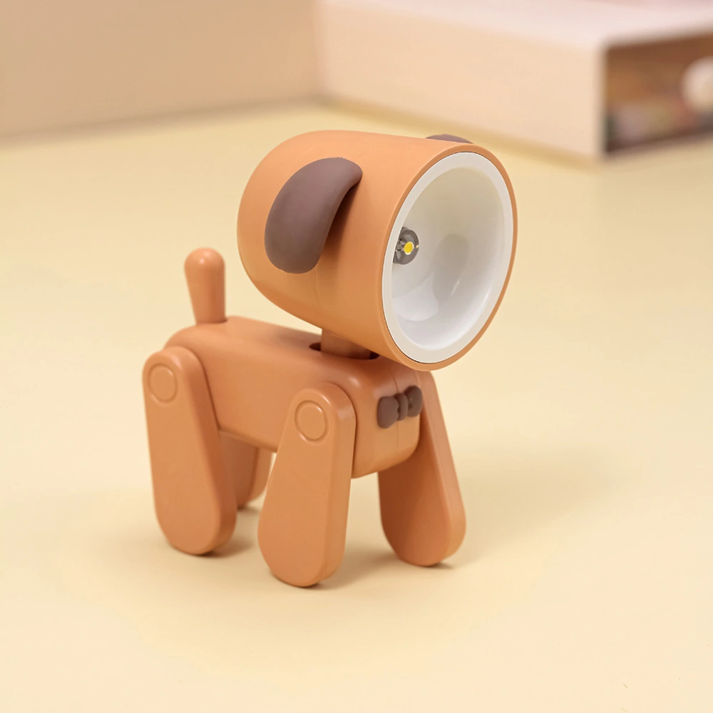 Rechargeable Version Cartoon Puppy Deer Night Light