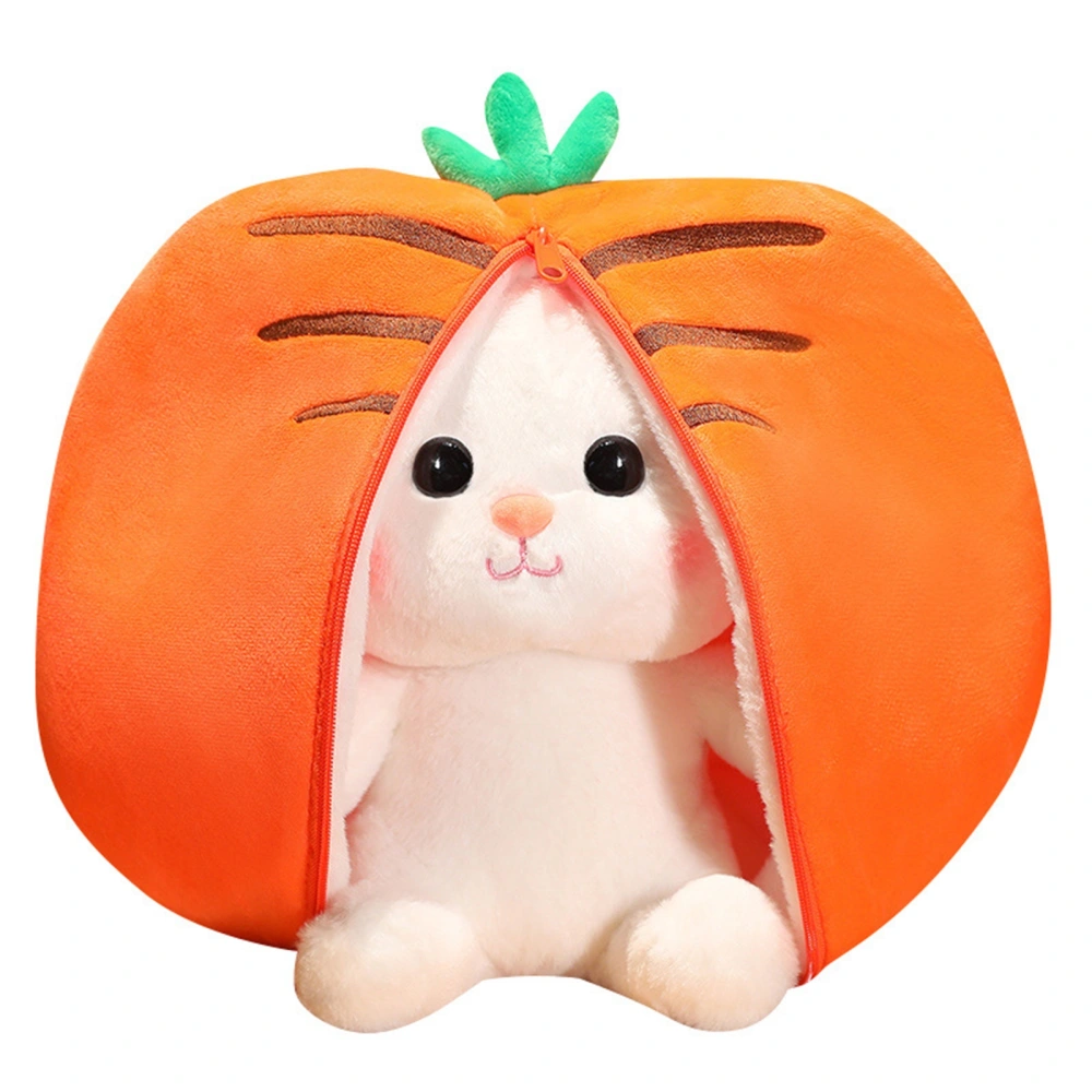 Easter Plush Bunny Decoration, Lovely Animal Carrot Throw Pillow 