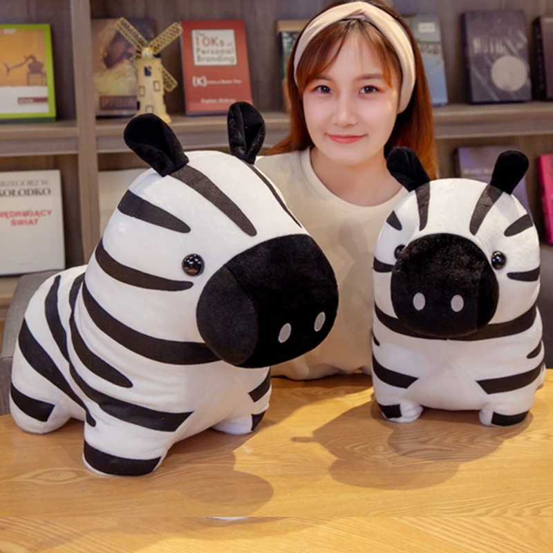 Cute Little Zebra Plush Toy Girl Pillow Doll