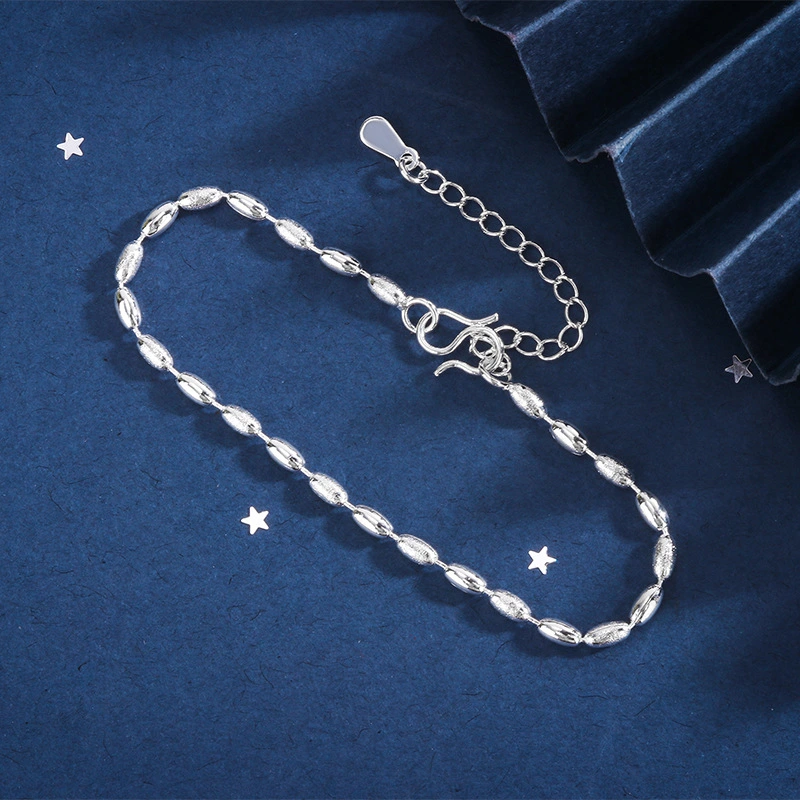 Affordable Luxury Fashion S925 Simple All-match Bead Bracelet