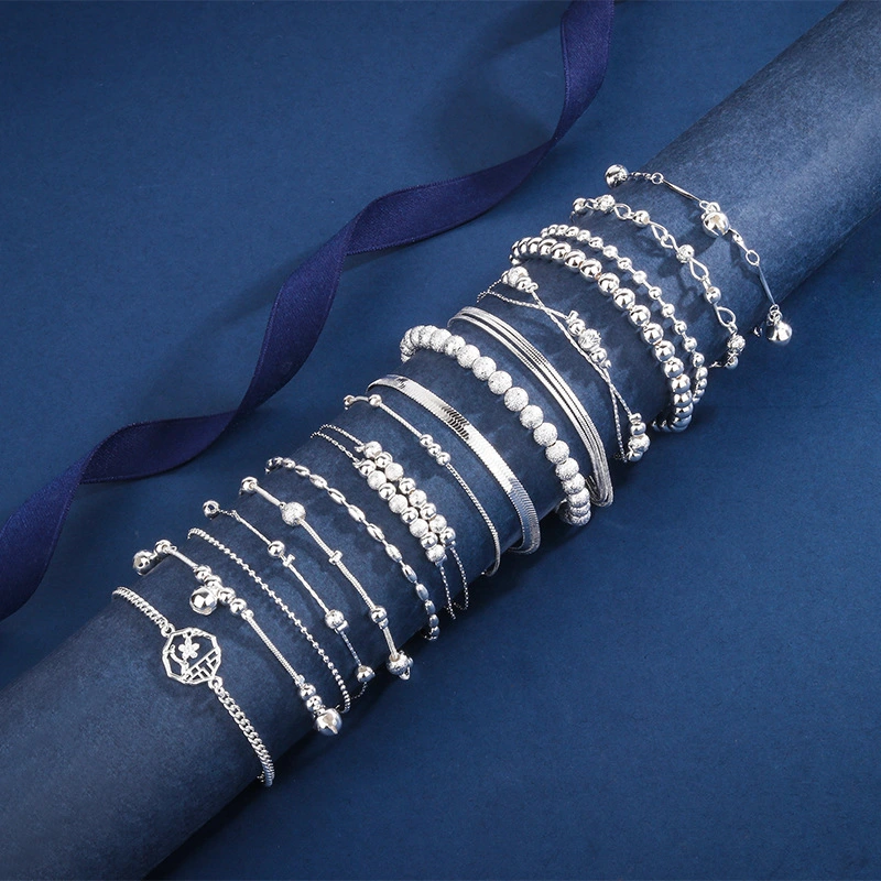 Affordable Luxury Fashion S925 Simple All-match Bead Bracelet