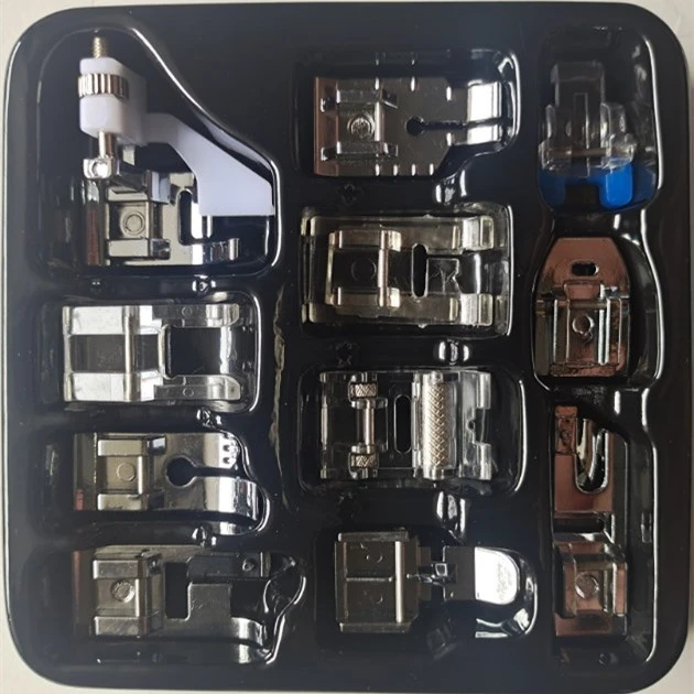 11-piece Presser Foot Set For Home Sewing Machines