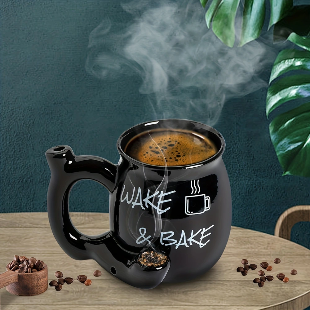 Multifunctional Ceramic Smoking Coffee Cup