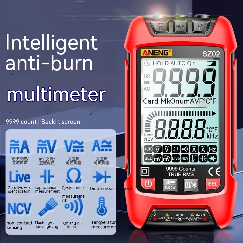 Automatic Digital Multimeter Intelligent Anti-burn