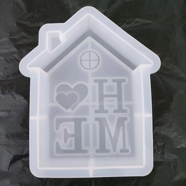 Crystal Glue Handmade Diy House Silicone Mold